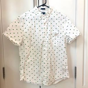 Men’s J. Crew Shamrock Button Down